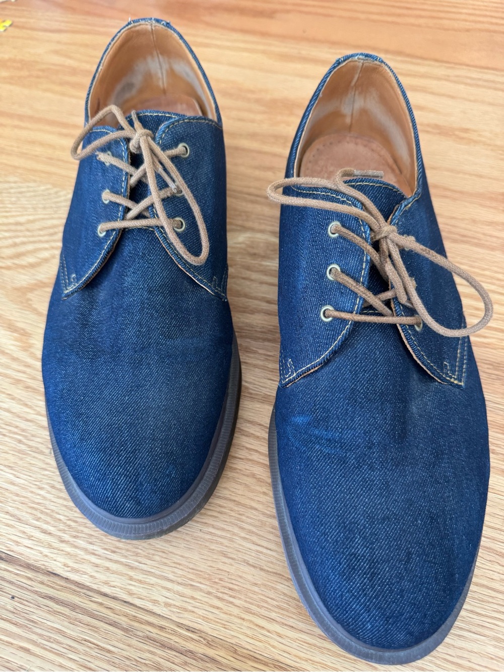 Dr. Martens Cagney 3-Eye Oxford
In Indigo Denim Men's US 13 Like New